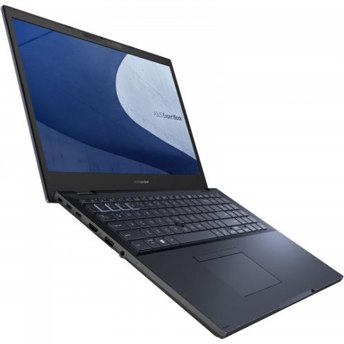Laptop ASUS ExpertBook B2 B2502CBA-BQ0349, Intel Core i5-1240P, 15.6inch, RAM 16GB, SSD 512GB, Intel Iris Xe Graphics, No OS, Star Black