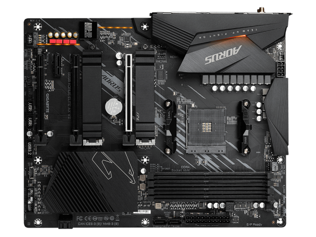 Placa de baza Gigabyte B550 AORUS Elite AX V2, AMD B550, socket AM4, ATX