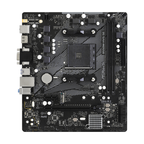 Placa de baza ASRock B550M-HVS SE, AMD PRO565, Socket AM4, mATX