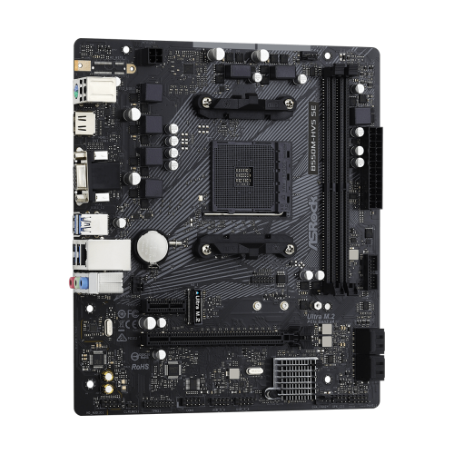Placa de baza ASRock B550M-HVS SE, AMD PRO565, Socket AM4, mATX