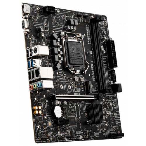 Placa de baza MSI B560M PRO-E, Intel B560, socket 1200, mATX