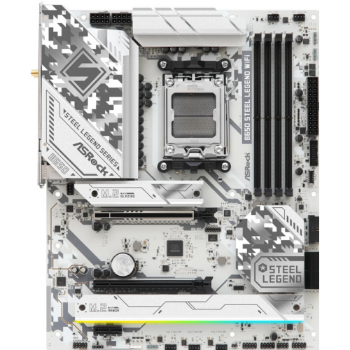 Placa de baza ASRock B650 STEEL LEGEND WIFI, AMD B650, Socket AM5, ATX