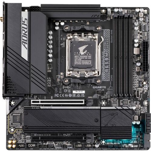 Placa de baza Gigabyte B650M AORUS ELITE AX, AMD B650, Socket AM5, mATX