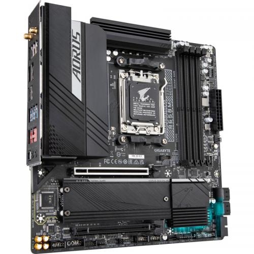 Placa de baza Gigabyte B650M AORUS ELITE AX, AMD B650, Socket AM5, mATX