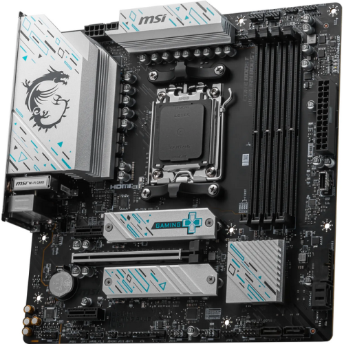 Placa de baza Gigabyte B650M GAMING PLUS WIFI, AMD B650, Socket AM5, mATX