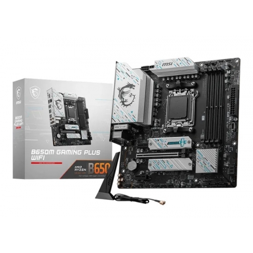 Placa de baza MSI B650M GAMING PLUS WIFI, AMD B650, Socket AM5, mATX