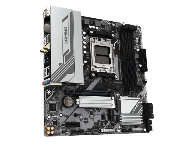 Placa de baza Gigabyte B650M GAMING PLUS WIFI, AMD B650, Socket AM5, mATX