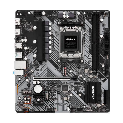 Placa de baza ASRock B650M-H/M.2+, AMD B650, Socket AM5, mATX