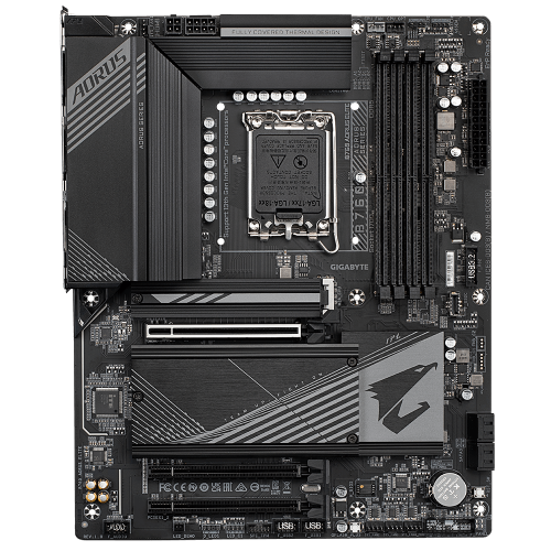 Placa de baza Gigabyte B760 AORUS ELITE, Intel B760, Socket 1700, ATX