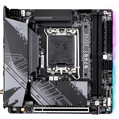 Placa de baza Gigabyte B760I AORUS PRO, Intel B760, Socket 1700, mITX