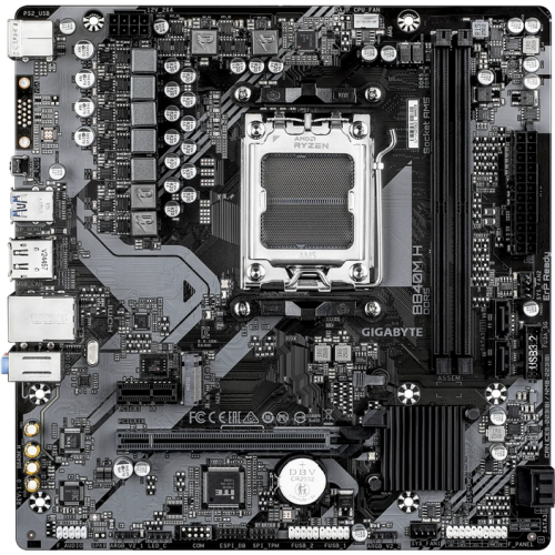 Placa de baza Gigabyte B840M H, AMD B840, Socket AM5, mATX