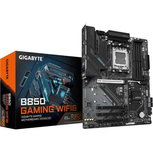 Placa de baza Gigabyte B850 GAMING WIFI6, AMD B850, Socket AM5, ATX