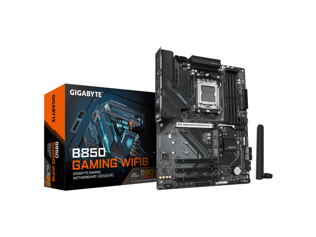 Placa de baza Gigabyte B850 GAMING WIFI6, AMD B850, Socket AM5, ATX