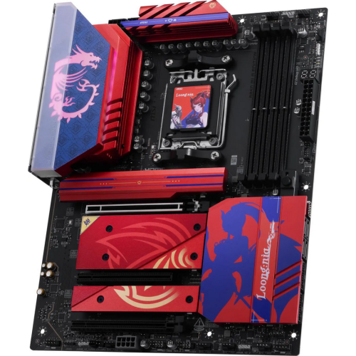 B850 MLG EDITION, AM5, DDR5, BT, ATX, Rosu/Mov 911-7E62-012