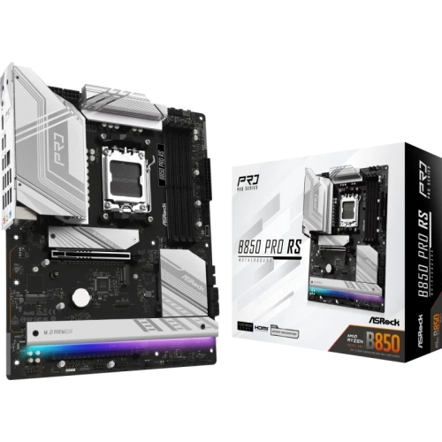 Placa de baza ASRock B850 PRO RS, AMD B850, Socket AM5, ATX
