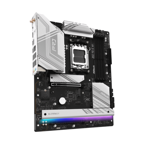 Placa de baza ASRock B850 Pro RS WiFi, AMD B850, Socket AM5, ATX