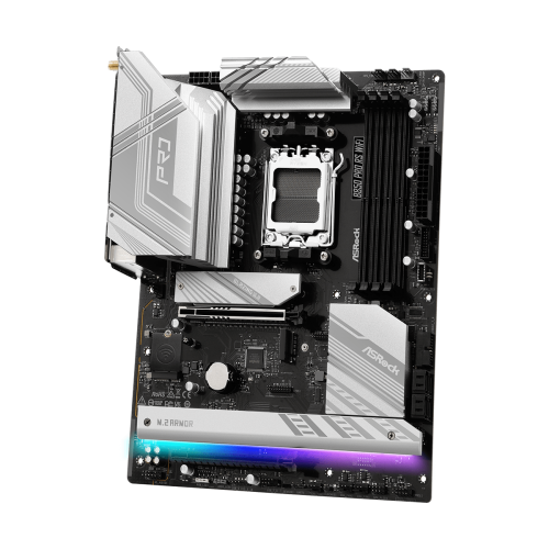 Placa de baza ASRock B850 Pro RS WiFi, AMD B850, Socket AM5, ATX