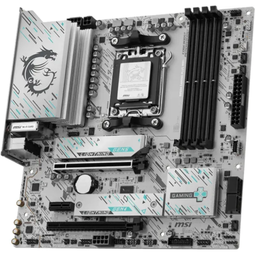 Placa de baza MSI B850M GAMING PLUS WIFI, AMD B850, Socket AM5, mATX