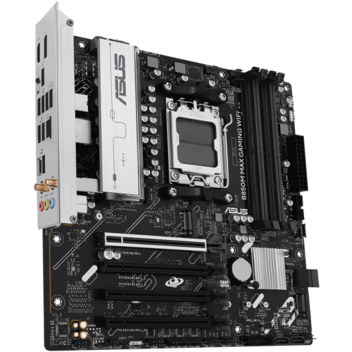 Placa de baza ASUS B850M MAX GAMING WIFI, AMD B850, Socket AM5, mATX