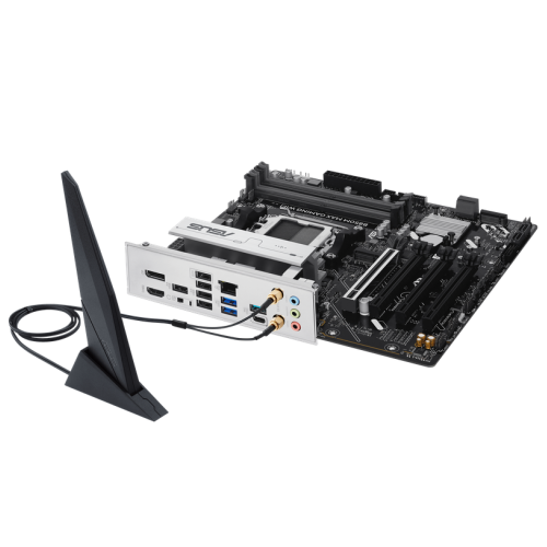 Placa de baza ASUS B850M MAX GAMING WIFI, AMD B850, Socket AM5, mATX