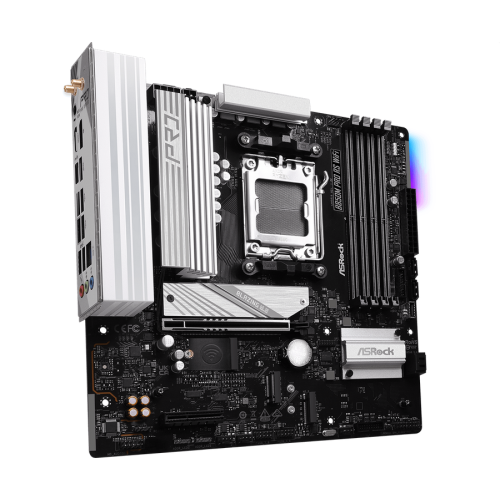 Placa de baza ASRocK B850M Pro RS WiFi, AMD B850, Socket AM5, mATX