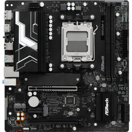 Placa de baza ASRocK B850M-X R2.0, AMD B850, Socket AM5, mATX