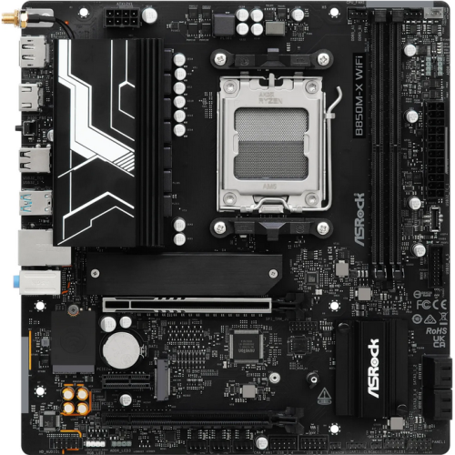 Placa de baza ASRocK B850M-X WiFi R2.0, AMD B850, Socket AM5, mATX
