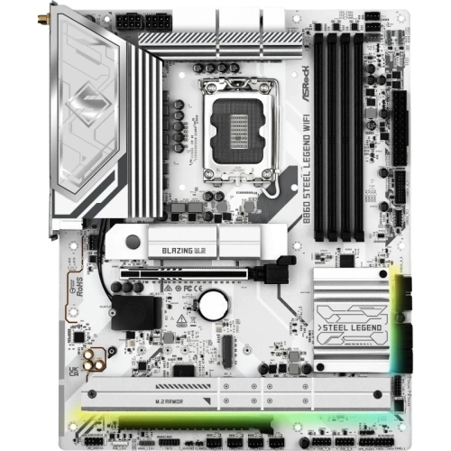 Placa de baza ASRock B860 STEEL LEGEND WIFI, Intel B860, Socket 1851, ATX