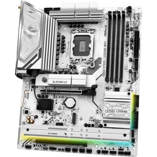 Placa de baza ASRock B860 STEEL LEGEND WIFI, Intel B860, Socket 1851, ATX