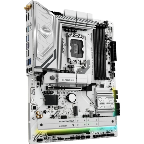 Placa de baza ASRock B860 STEEL LEGEND WIFI, Intel B860, Socket 1851, ATX