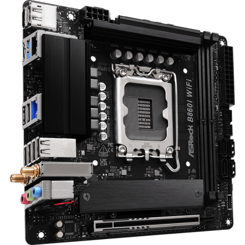 Placa de baza ASRocK B860I WiFi, Intel B860, Socket 1851, mITX