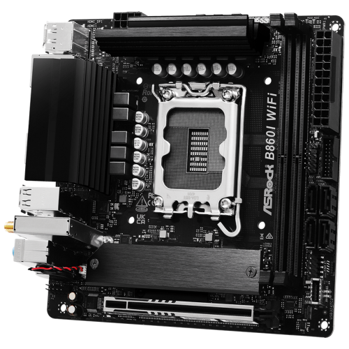 Placa de baza ASRocK B860I WiFi, Intel B860, Socket 1851, mITX