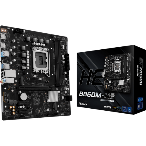 Placa de baza ASRocK B860M-H2, Intel B860, Socket 1851, mATX