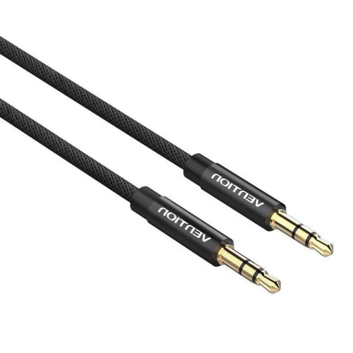 Cablu audio Vention, Jack 3.5mm (T) la Jack 3.5mm (T), 2m, AWG 29, PVC, negru, 