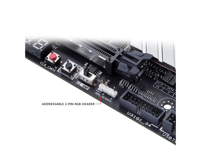 Banda LED Asus ROG RGB, 30cm