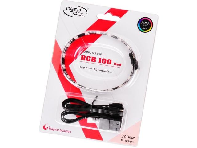 Kit Lighting Deepcool RGB 100 Red LED