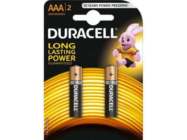 Baterie alcalina Micro (AAA,R03) 1,5V MN2400 Duracell Basic DURACELL HCT012-086
