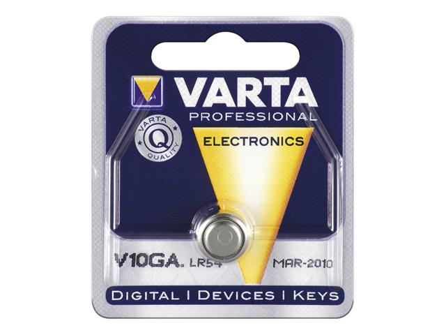 Baterie buton alcalina 1,5V 50mAh 4274 V10GA LR54 AG10 Varta VARTA HCT012-023
