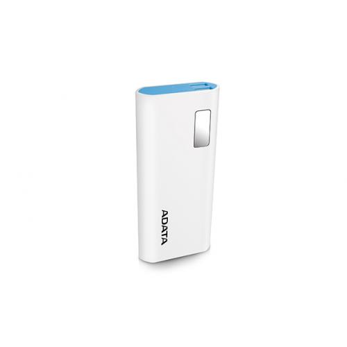 Baterie portabila A-Data P12500D, 12500mAh, 1x USB, White