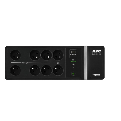 BACK-UPS 500VA 8 FRENCH OUTLETS/230V 1 USB CHARGING PORT