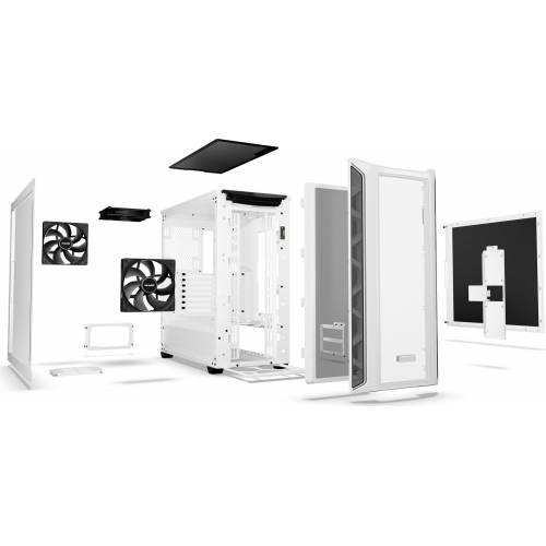 Carcasa Be quiet! Shadow Base 800 DX White, Fara sursa