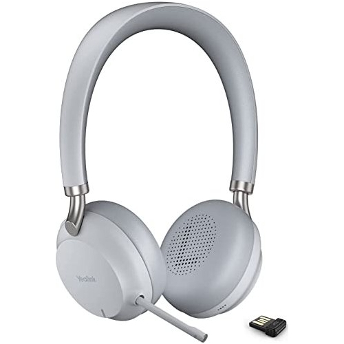 Casti cu microfon Yealink BH72 Lite Microsot Teams, Bluetooth, Light Gray