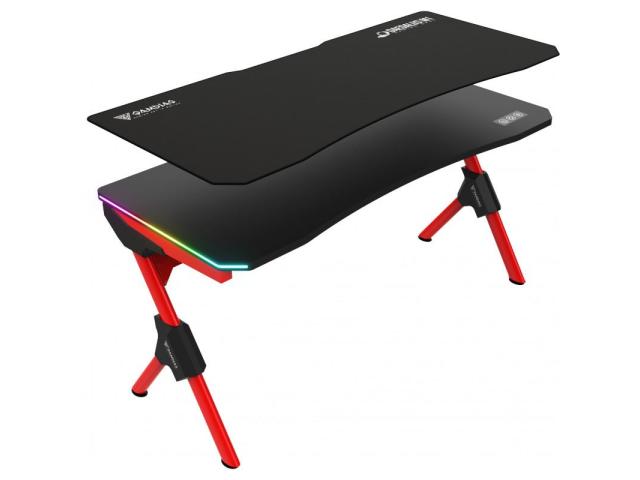 Birou gaming Gamdias Daedelus M1,RGB LED,  Black-Red