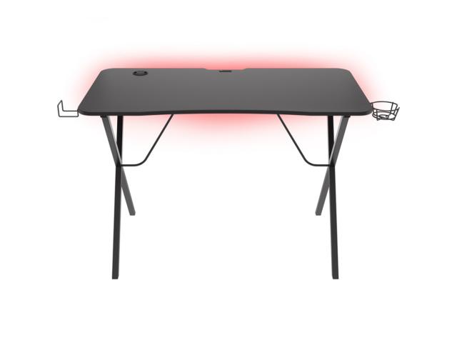 Birou gaming Natec Genesis Holm 200, RGB LED, Black