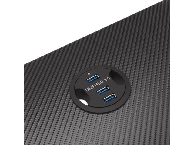 Birou gaming Natec Genesis Holm 200, RGB LED, Black
