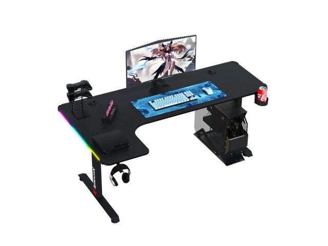 Birou gaming Redragon GD-3200-L negru iluminare RGB