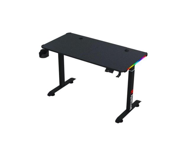 Birou gaming reglabil electric pe inaltime Redragon GD-3330-M negru iluminare RGB