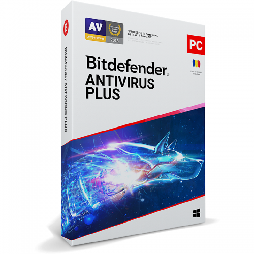 Bitdefender Antivirus Plus 2021, 1user/1year, Base Electronic