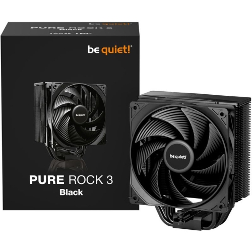 Cooler procesor Be quiet! Pure Rock 3, 120 mm, Black
