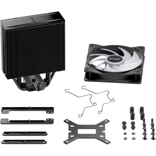 Cooler procesor Be quiet! Pure Rock 3 LX, ARGB LED, 120 mm, Black